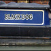 Black Dog narrowboat