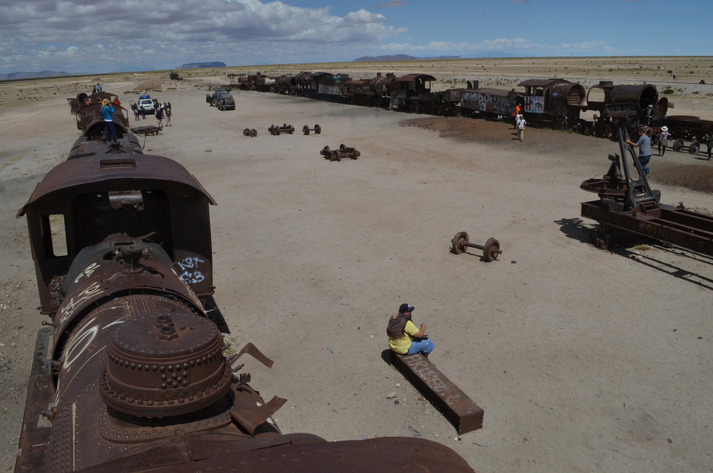 Bolivia, Uyuni, The Cemetery of Trains