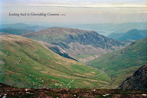 Looking back to Glenridding Common (Scan from June 1994)