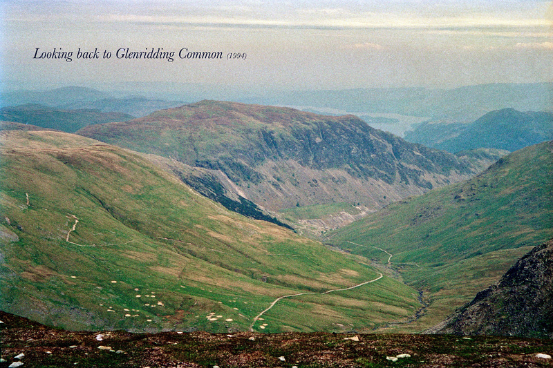 Looking back to Glenridding Common (Scan from June 1994)