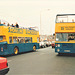 Shoreline Suncruiser Buses SS2 (MOM 573P) and SS5 (NHR 165M) in Scarborough – 10 Aug 1994 (235-6)