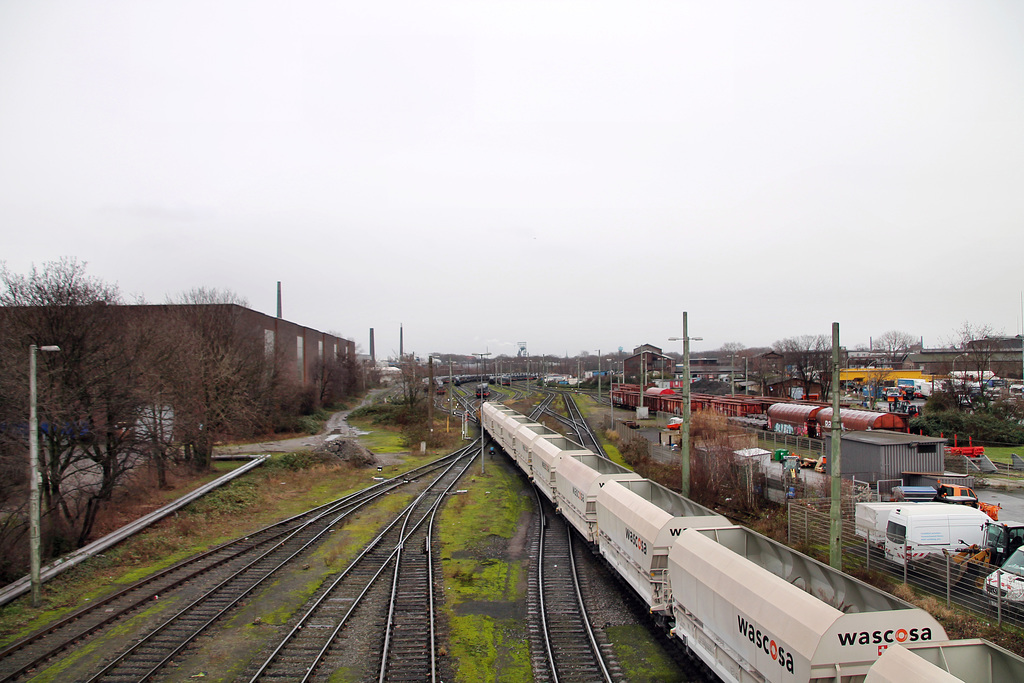 ThyssenKrupp Steel, Werksbahn (Duisburg-Marxloh) / 8.01.2022