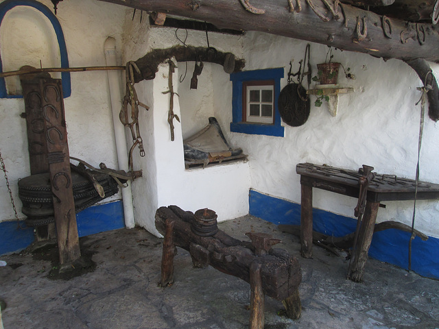 Farrier's workshop.