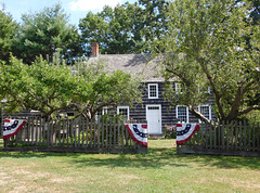 The Williams House in Old Bethpage Village, August 2022