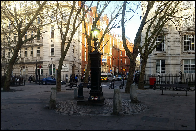 Queen Square lamp