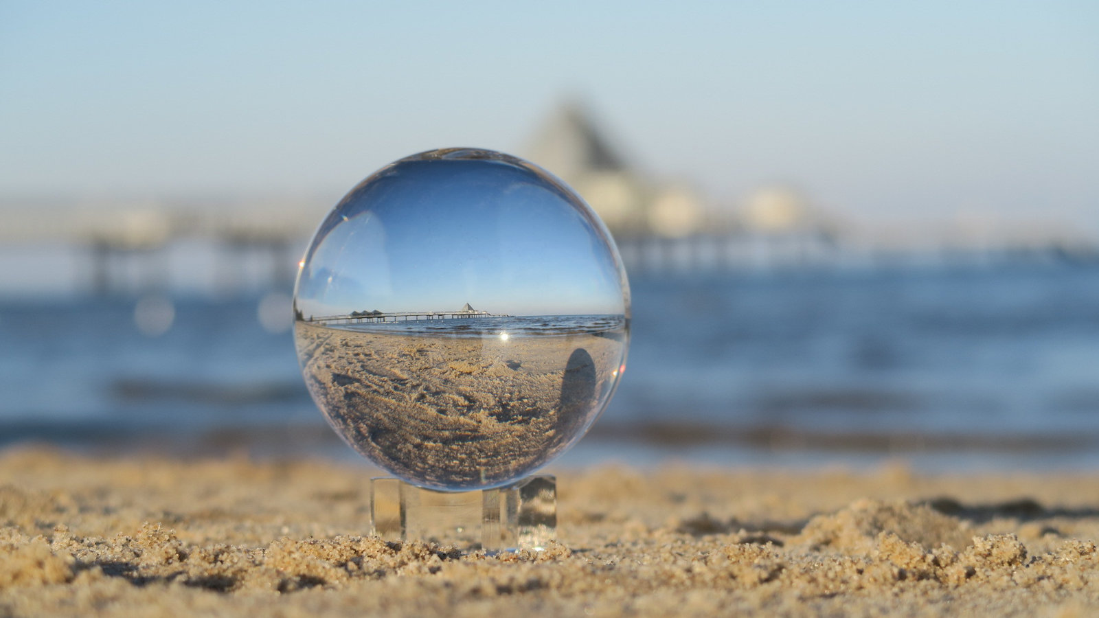 Am Strand von Usedom