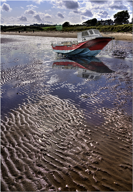 Low tide at Alnmouth