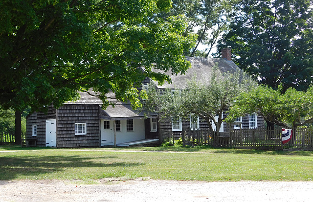 The Williams House in Old Bethpage Village, August 2022