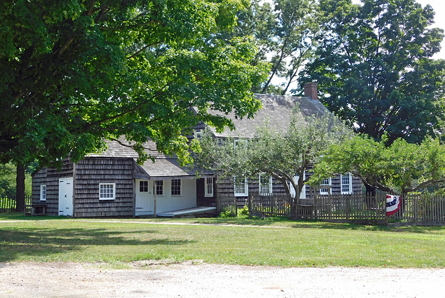 The Williams House in Old Bethpage Village, August 2022