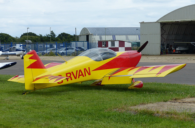 G-RVAN at Solent Airport (2) - 30 July 2016