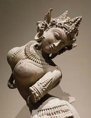 Detail of the Dancing Celestial in the Metropolitan Museum of Art, September 2019