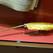 Friedrichsruh 2015 – Otto-von-Bismarck Stiftung – Golden quill with which Bismarck signed the 1871 Treaty of Versailles