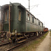 Bahnpostwagen der "Classic Rail" wartet auf eine Instandstellung des Bahnmuseums Kerzers-Kallnach