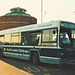 Kentish Bus 412 (G45 VME) seen at Woolwich Ferry – 22 March 1995 (255-13)
