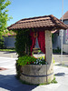 Dargestellter Ziehbrunnen in Eguisheim