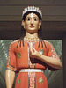 Detail of a Color Reconstruction of the Phrasiklea Kore in the Metropolitan Museum of Art, December 2022