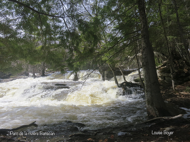 Parc des chutes de la rivière Batiscan