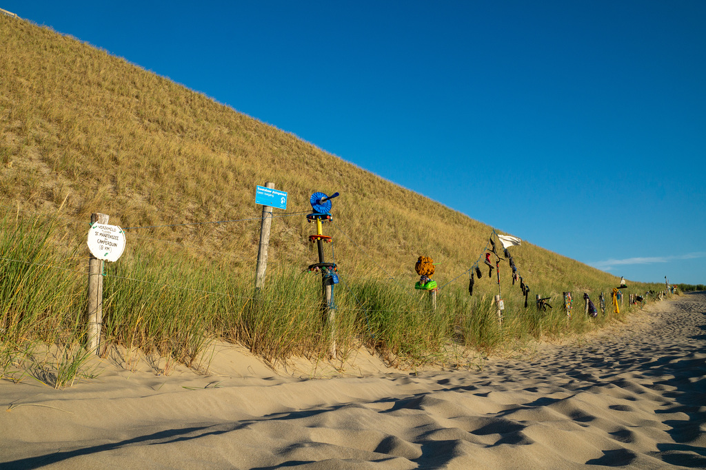 Niederlande - Petten - Wall of shame