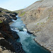 Iceland, The Jökulsau-au-Brü River upstream the Stuðlagil Canyon