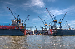 Floating Docks 10 and 11, Blohm + Voss Shipyard, Hamburg