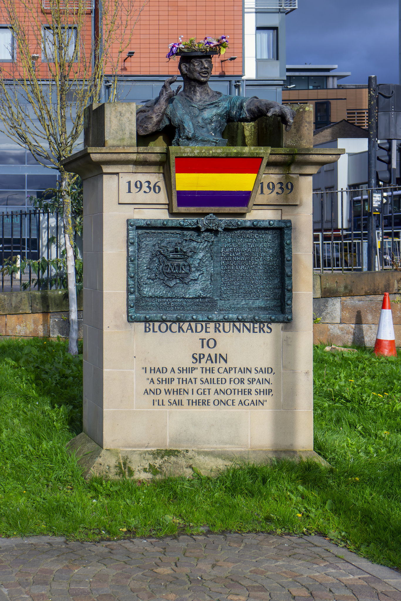 Blockade Runners to Spain Memorial