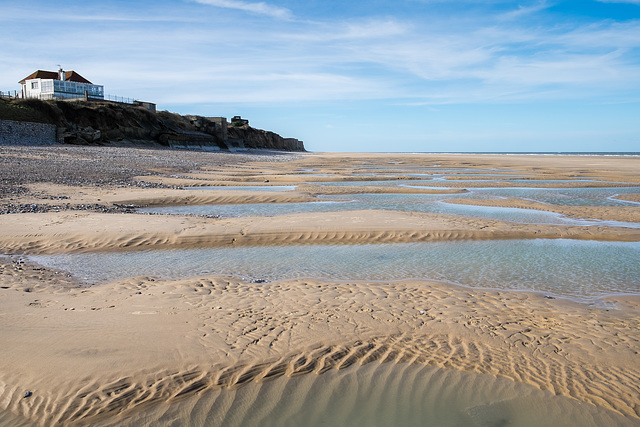 The beach