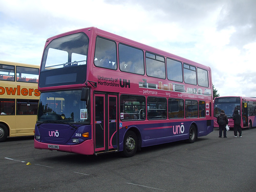 DSCF5512 Unō (University of Hertfordshire) UH55 UNO  at Showbus - 25 Sep 2016