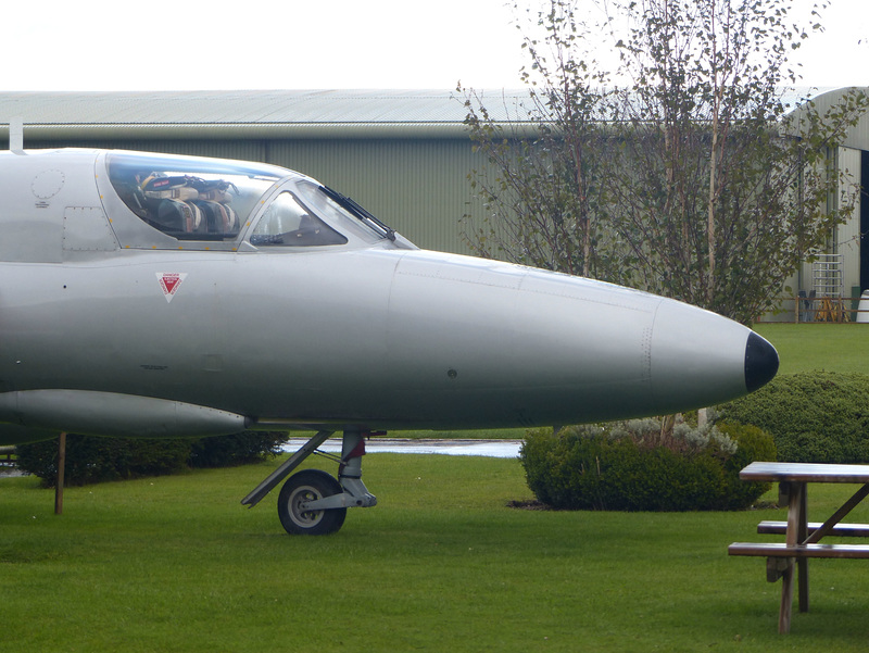 Hunter XE665 at Cotswold Airport (3) - 14 September 2017