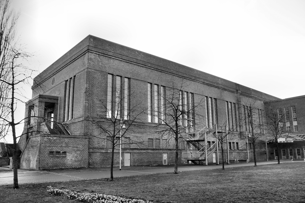 Alfred-Fischer-Halle, ehem. Maschinenhalle der Zeche Sachsen 1/2/5 (Hamm-Heessen) / 17.03.2020