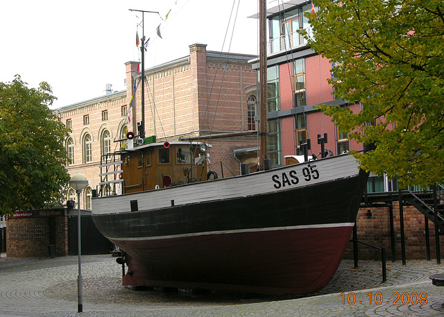 Museumsschiff in Stralsund