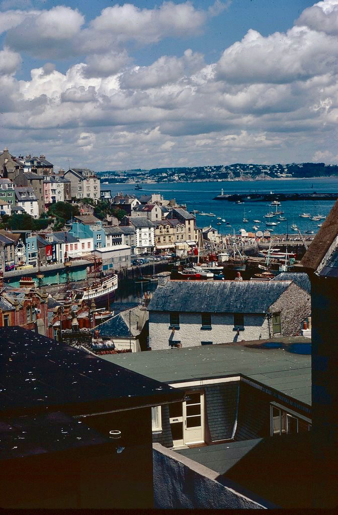 Brixham in the mid 1960s (Scan from 35m slide)