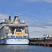 Allure of the Seas at Southampton - 13 July 2020