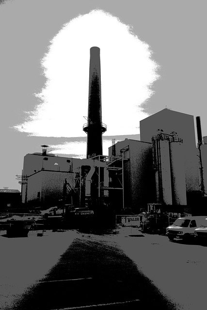 Powerplant -- illustration for local paper