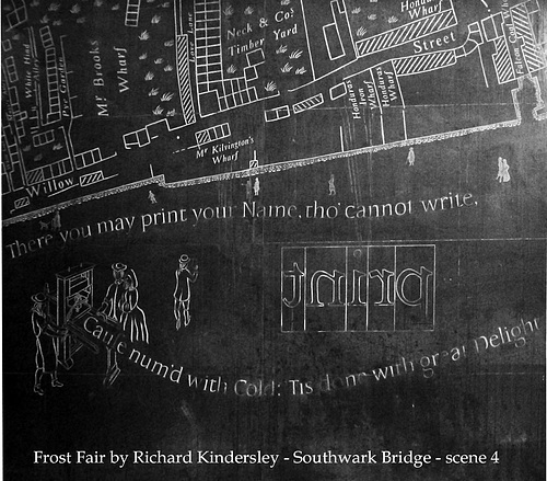 Frost Fair Southwark Bridge 17 9 2006 04