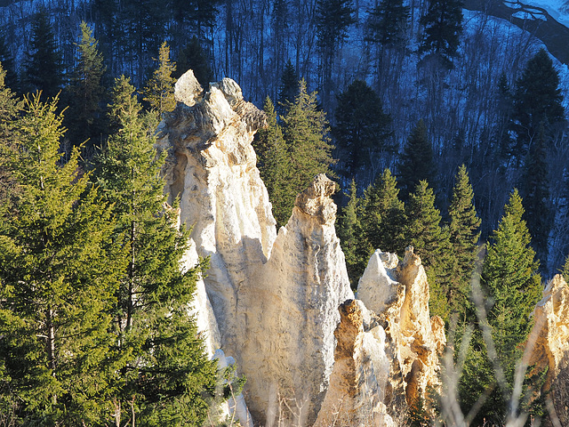 The Hoodoos or Pinnacles near Quesnel, BC