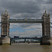 London, Tower Bridge from the Middle of the Thames