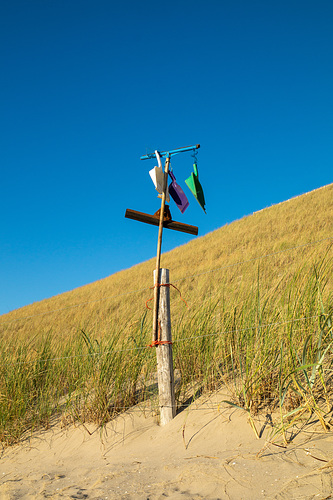 Niederlande - Petten - Wall of shame