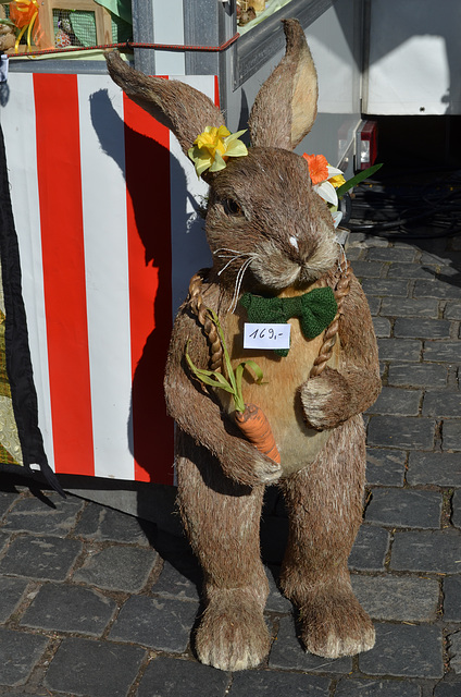 Nürnberg, Easter Bunny at the Fair