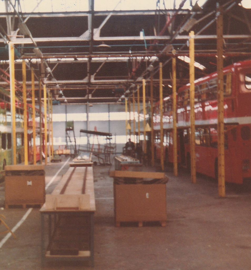 Eastern Coachworks factory at Lowestoft - 9 Apr 1983