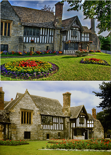 Almonry Museum, Evesham (2020 and 1963) Almonry Museum, Evesham (2020 and 1963)