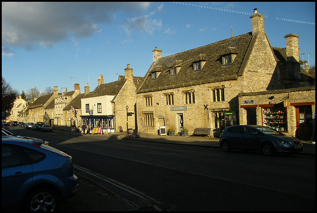 bottom end of the high street