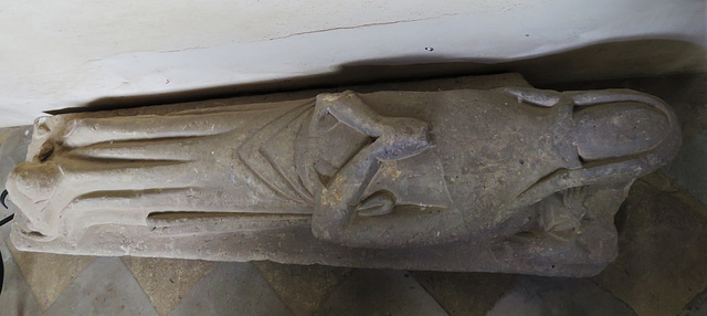 crick church, northants (5)latest c13 tomb effigy of a woman