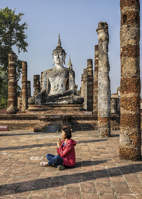 On a tous quelque chose en nous de ...Bouddha.