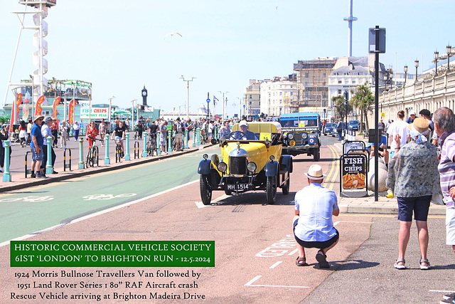 1924 Morris Bullnose Travellers Van - HCVS - Brighton - 12 5 2024