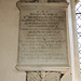 Henrietta Fynes Memorial, Wing Church, Buckinghamshire
