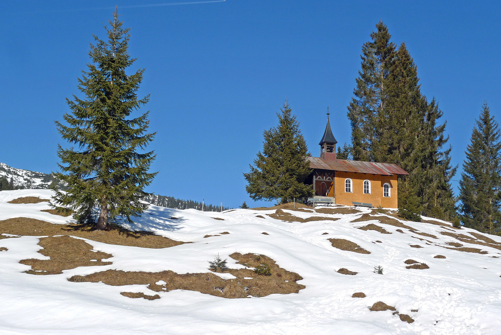 Austria - Kleinwalsertal/Hirschegg, Bruder Klaus-Kapelle