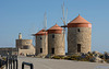 The windmills of Rhodes