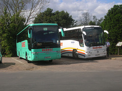 Barnes WA10 CFY and Sleafordian UJL 270 at Horning - 28 Aug 2012 (DSCN8745)