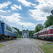 Blick auf den ehemeliegn Bahnhof Gadebusch