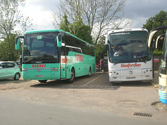 Barnes WA10 CFY and Sleafordian UJL 270 at Horning - 28 Aug 2012 (DSCN8746)